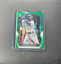 2023 Bowman Chrome Enmanuel Bonilla Green Refractor 17/99