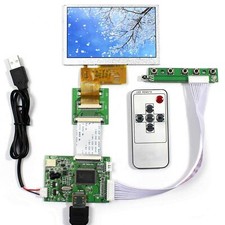 HD LCD Controller Board 4.3 in 480X272 IPS LCD Screen 5Vdc Power Input