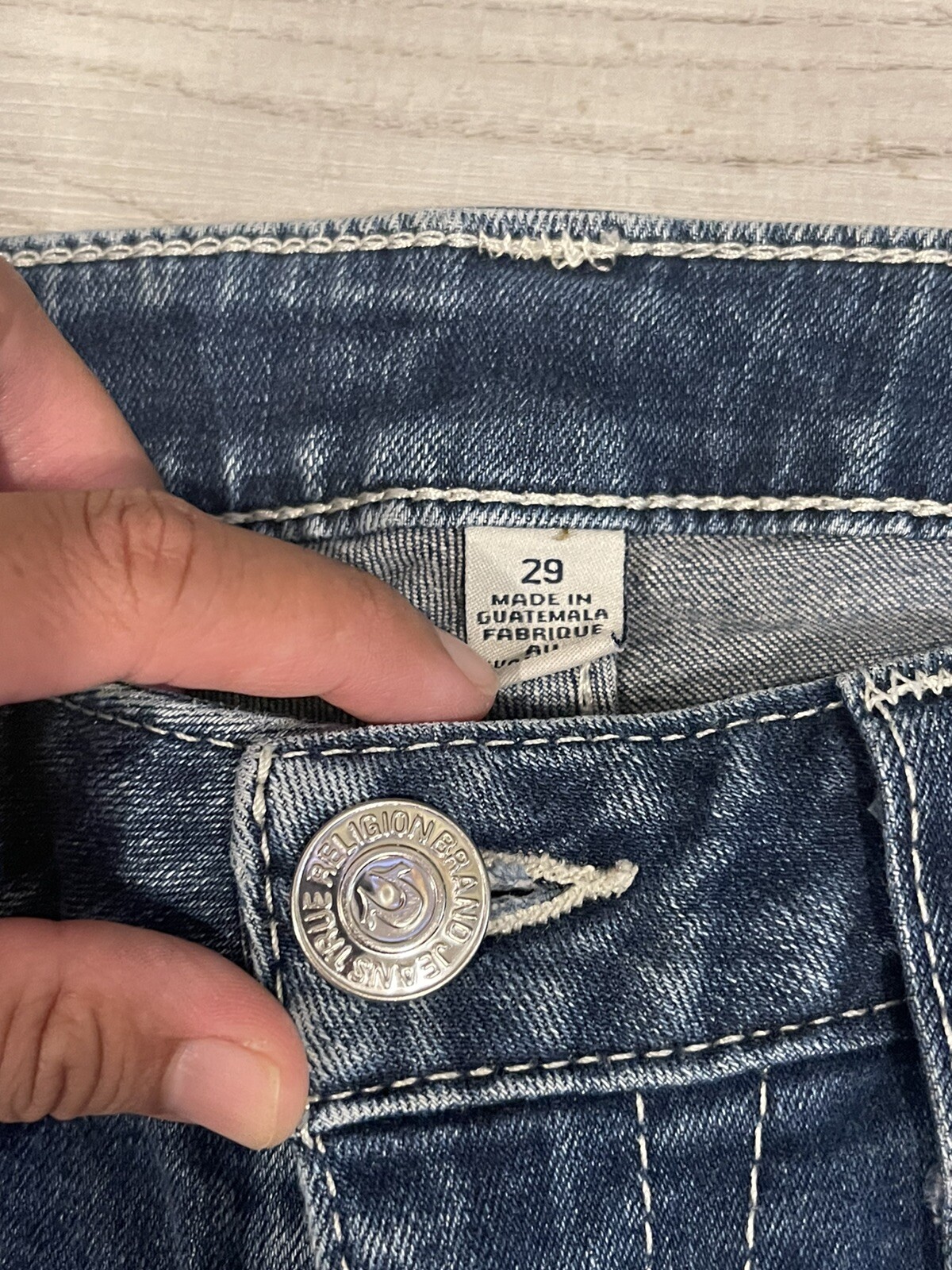 True Religion Womens Bootcut Jeans Size 29 eBay