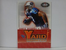 2002 Fleer Box Score Yard Markers Steve McNair #8YM