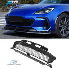 Fits 22-25 Subaru BRZ ZD8 GR Honeycomb Style Front Bumper Grille Gloss Black ABS