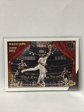 2021-22 Panini Donruss Basketball Anthony Davis Magicians Insert #4 Lakers