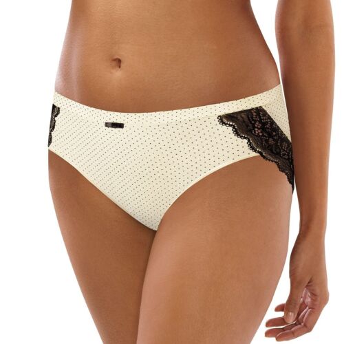 Bali Cotton Desire Hipster DFCD63 Panty Women's Whisper White Micr Dot Sz.2XL/9