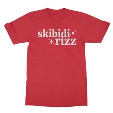 Skibidi Rizz Tee | Cool Teen Alpha Gen Slang Unisex T-Shirt