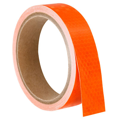 Reflektierendes Band 1 Rolle 15 Fuß x 1 Zoll Klebeband für Anhänger Orange