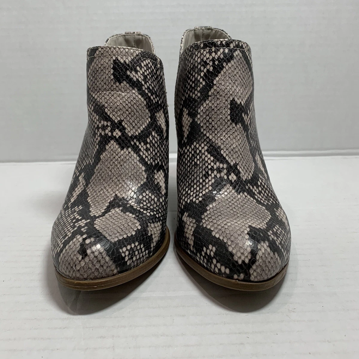 Fergalicious snakeskin booties online
