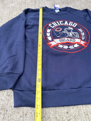 Vintage 1980’s Champion Crewneck Sweater Chicago Bears NWT Football NFL Sz XL - Picture 4 of 6