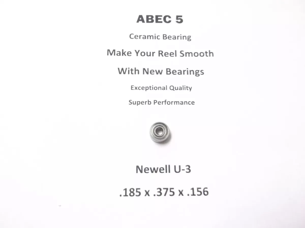 Newell Reel Part P 454-F U-3 ABEC 5 Ceramic Bearing .125 x .375 x