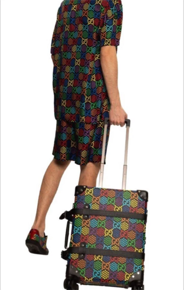 GUCCI Globe Psychedelic Trolley Case 2020 - Image 2 of 4