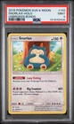 2019 POKEMON SUN & MOON UNBROKEN BONDS #158 SNORLAX-HOLO PSA 9