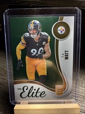 2025 Panini Donruss Elite - The Elite T.J. Watt #2 Green
