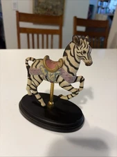 BABY ZEBRA - Lenox Carousel Babies Collection Limited Edition Figurine 1995
