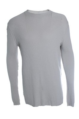 Rick Owens, Phlegethon Ss21 Grauer Pullover Männlich Beige L