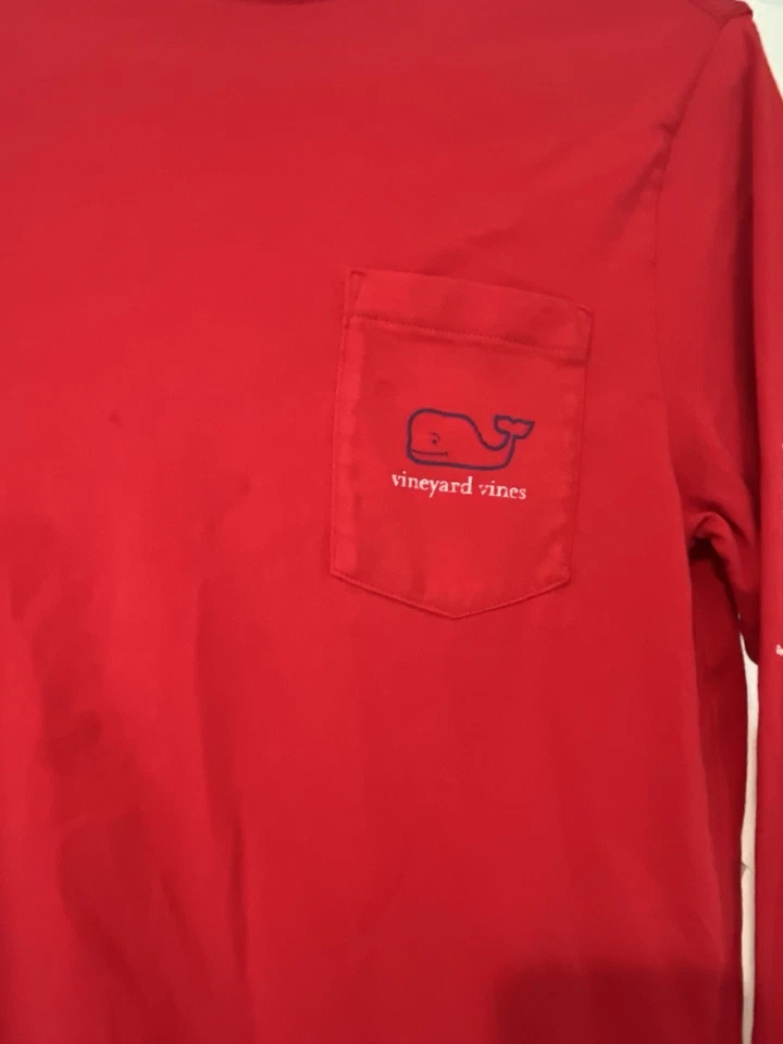 Boys Large Vineyard Vines Long Sleeve Shirt - Image 3 of 4