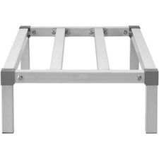 Uimoso Aluminum Dunnage Rack Stationary Dunnage Rack 36” x 20” x 8” Storage Rack