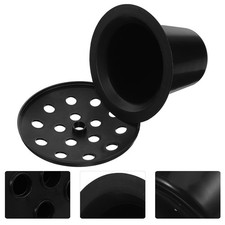 Reusable Plastic Cemetery Flower Holders Blac...