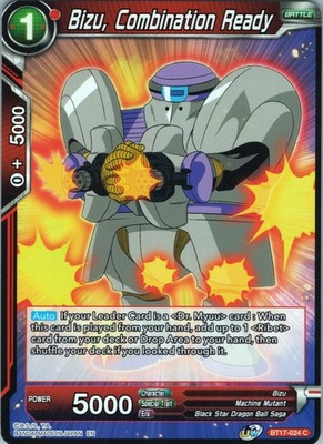 Bizu Combination Ready Common Ultimate Squad BT17 024 NM