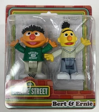 Just Play Sesame Street 2 Pack Bert & Ernie 3" Posable Figures