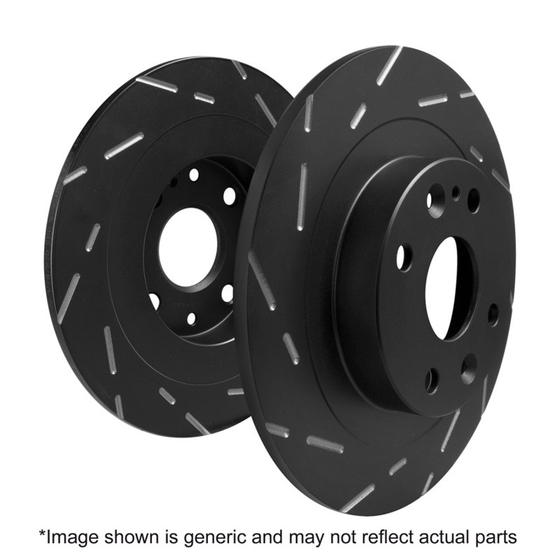 USR Slotted Rear Rotors EBC USR7801 For 2017+ Honda Civic Coupe 2.0L