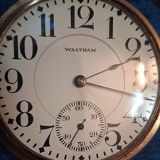 1900 Waltham Maximus Riverside Hunter 23j 16s Rose Gold Pocket Watch Serviced