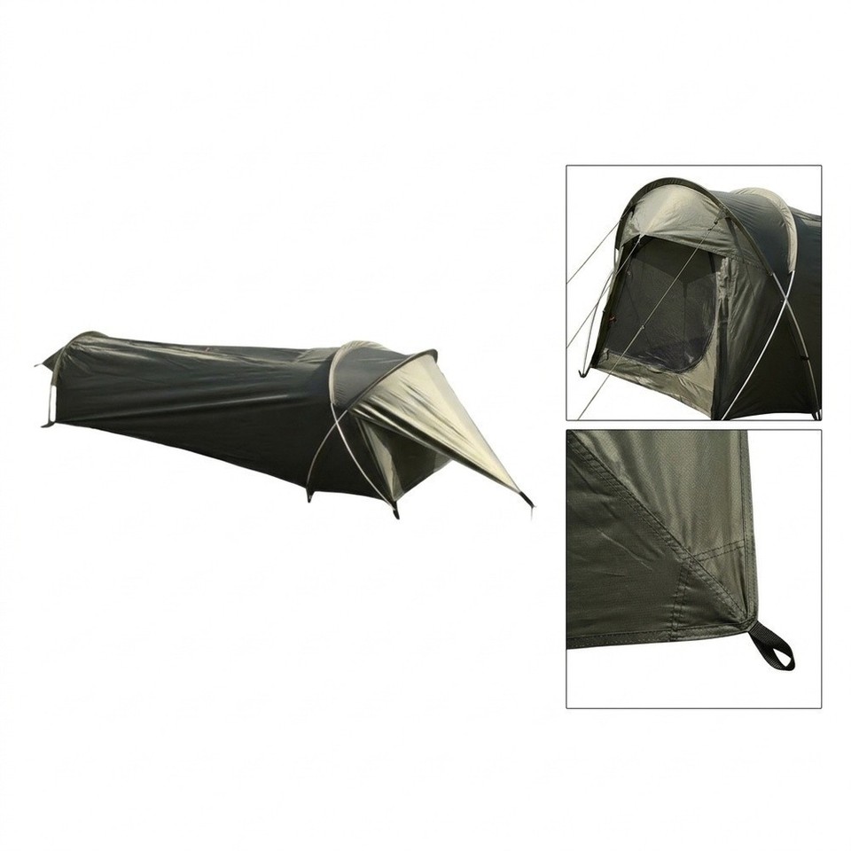 Sleeping Bag Tent for Solo Campers Quick Setup Compact Pack Size ...