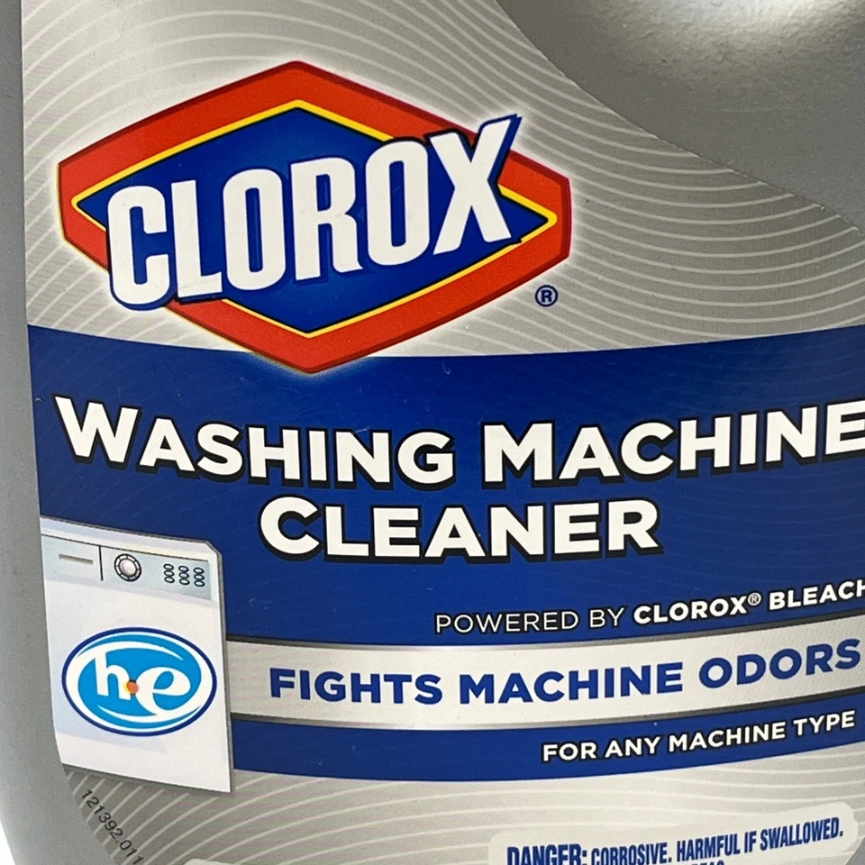 Limpiador de lavadora Clorox eliminador de olores 5 usos 30 oz 2009 Foto 3 de 4