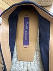 Ralph Lauren Purple Label Goat Suede Espadrille Flats Women's — photo 2
