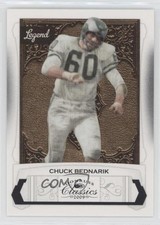 2009 Donruss Classics Legend 734/999 Chuck Bednarik #109 HOF 01i1