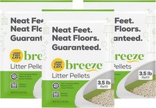 3.5 lb Cat Litter Pellets Set of 3 W/ Long Lasting  Easy Sifting For Litter Box