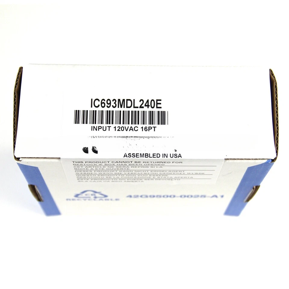 NEW GE FANUC INPUT MODULE IC693MDL240E US STOCK - IN BOX - Image 3 of 4