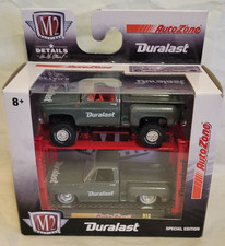 M2 Machines AutoZone AUTO-LIFT Duralast 1976 GMC High Sierra & Sierra Grande