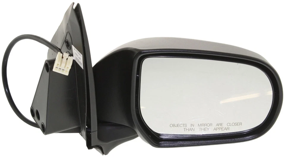 Черное складное правостороннее зеркало заднего вида для 01–02 Escape XLS & XLT - Изображение 4 из 4