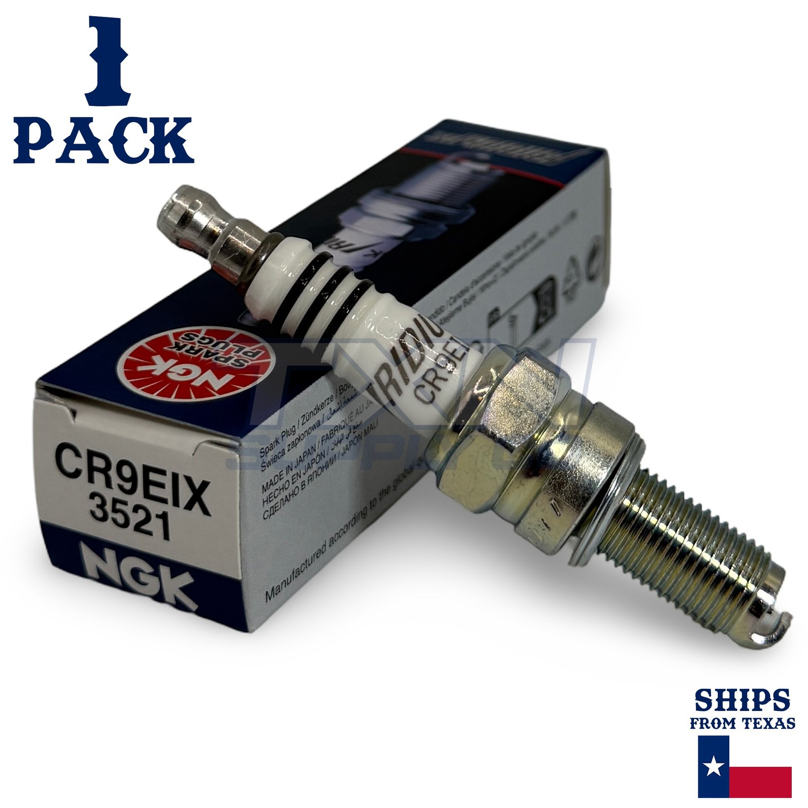 1 Pack NGK Iridium IX 3521 Spark Plugs CR9EIX