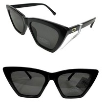 NWT Oscar De La Renta Womens Sunglasses 1384 Black/Black