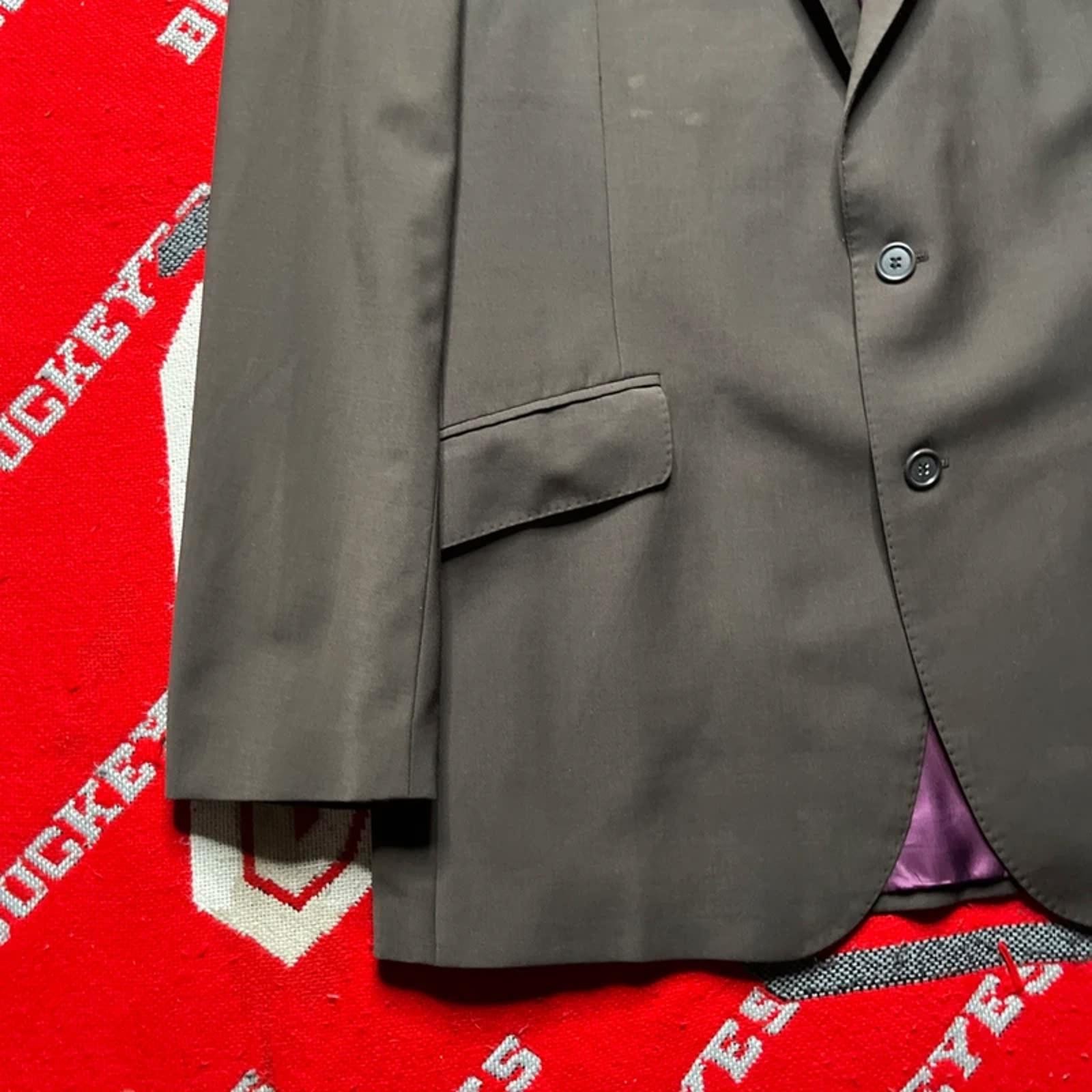 Marks And Spencer’s Men’s Brown Wool Suit Jacket | 44” image 3