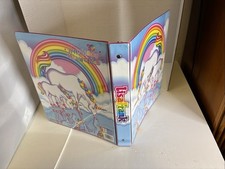 Lisa Frank 3 Ring Binder 30th Happy Birthday Markie & Celeste Unicorn Notebook