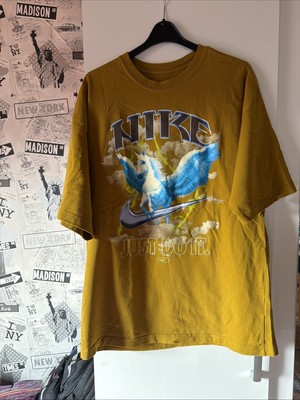 Nike T-Shirt Oversize Herren Gr. S Einhorn