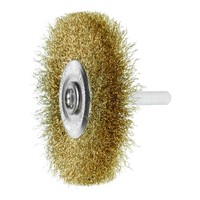 Lessmann Schaft-RundbüRste Messingdraht 0,20 Mm BüRsten-⌀Xbesatzbreite: 70X10