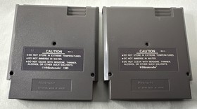 Bad Dudes + Karate Champ Nintendo NES Game Bundle Authentic Tested Data East