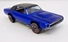 Hot Wheels Redline 1968 Custom T-Bird US Blue w Dark Interior