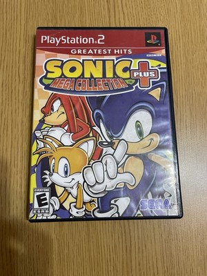 Sonic Mega Collection Plus (Sony PlayStation 2, 2004) (has some scratches)