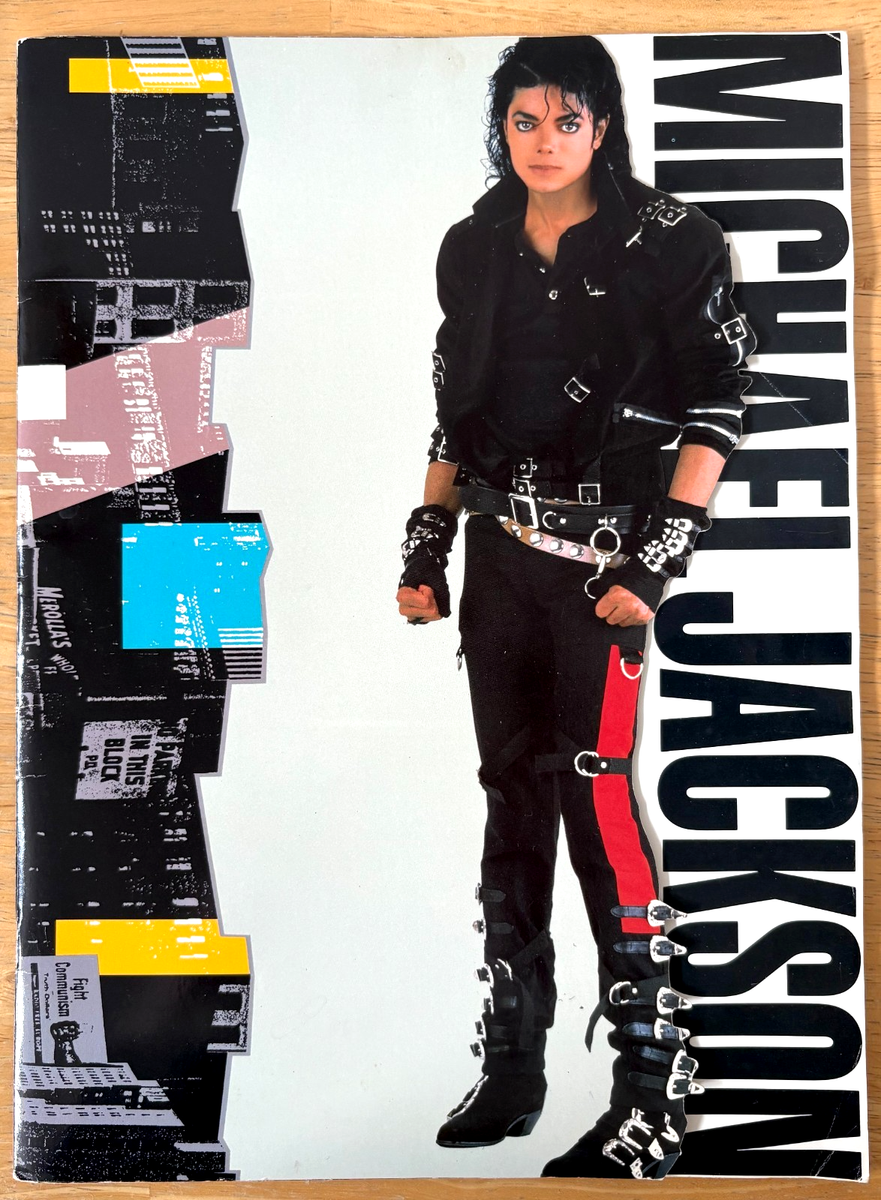MICHAEL JACKSON Japan Concert Program 4 Book Set 1987 1988 1992