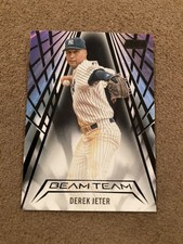 Derek Jeter 2018 Topps Stadium Club Beam Team Black 99/99 Last One!