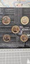 2020 CHARLES DICKENS 150th ANNIVERSARY 5 Coin Set Pack JERSEY £2 Two Pound Coins
