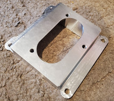 Adapter For Whipple Gm Tbi 2 Barrel To Bb Edlebrock Efi 4 Barrel Holleyintake