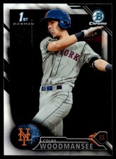 2016 Bowman Draft Picks & Prospects Chrome Colby Woodmansee New York Mets