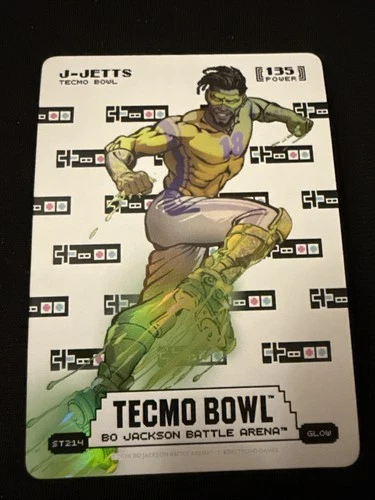 J-Jetts Tecmo Bowl Bo Jackson Battle Arena Glow Sore Thumb ☢️