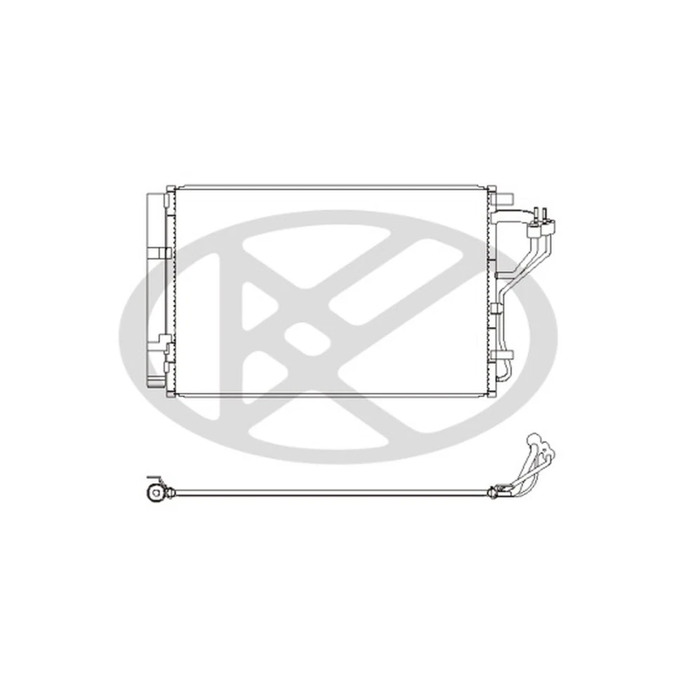 FITS KOYORAD CD810624 AIR CONDITIONING CONDENSER OE REPLACEMENT - Image 3 of 3
