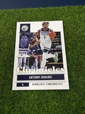 Anthony Edwards 2021-22 Panini Chronicles Minnesota Timberwolves Card No.8 AM1