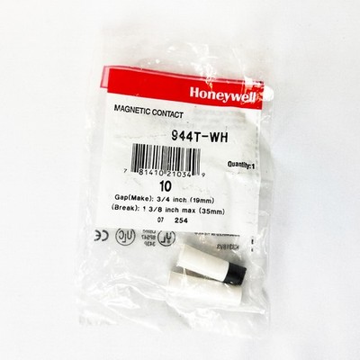 Honeywell 944T-WH Recessed Door/Window Magnetic Contact w/ Terminal ...
